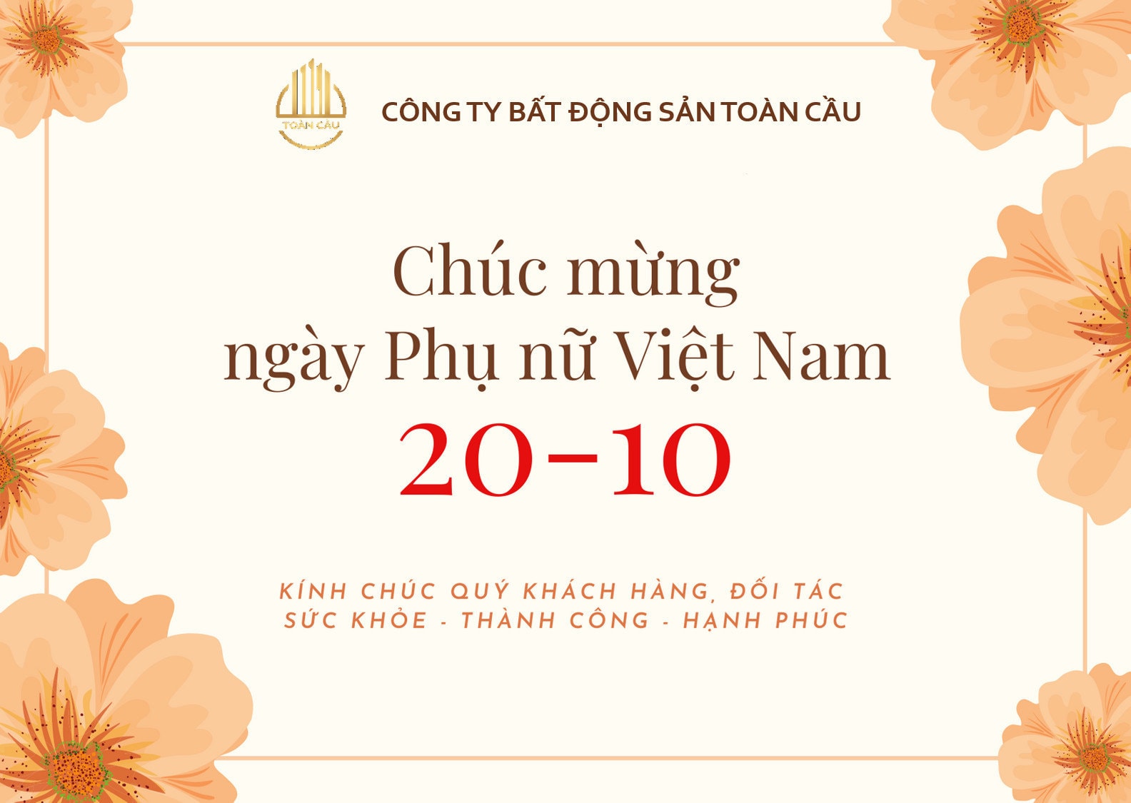 Chúc mừng ngày Phụ nữ Việt Nam